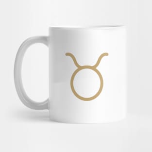 Taurus Zodiac Symbol Mug
